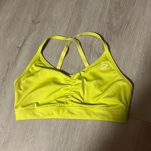 GYMSHARK ROUCHED SPORTS BRA